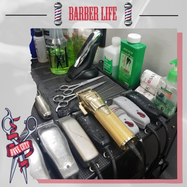 Why Do Barbers Have So Many Sets Of Clippers Dave Cuts Men s Hair